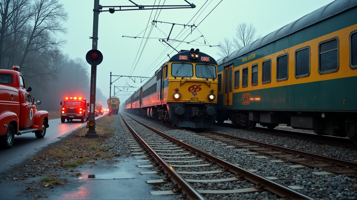 Tragic Train Derailment Near Russia-Ukraine Border Claims Seven Lives
