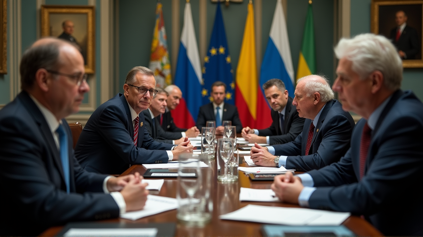Historic Coalition: European Leaders Stand with Zelenskyy in Crucial US Talks