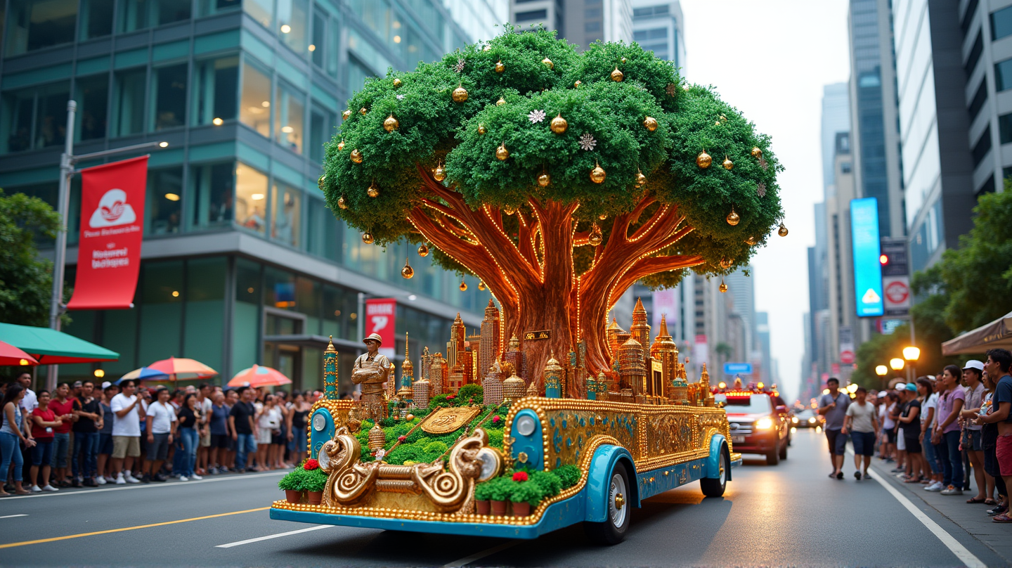 Thriving Independence: AKPK's Unique National Day Parade Showcase