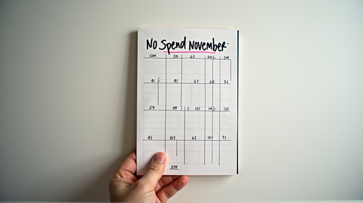 Could You Survive a No-Spend November?