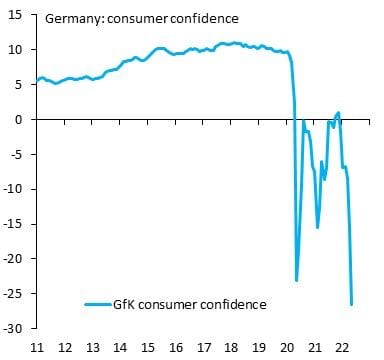 Recession is coming, the ECB will not be able to normalize policy, and the euro will continue to fall - Robert Brooks, chief economist at the IIF