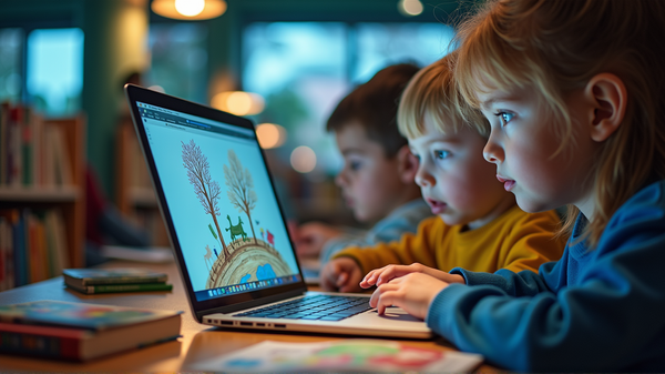 Revolutionizing Reading: East Peoria Library's Child-Friendly Tech Initiative