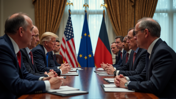 Tensions Rise as Germany Pushes for Serious US-EU Tariff Talks