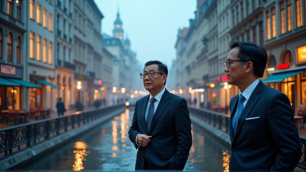 European Strategic Visit by Shinhan Financial's Chairman: New Horizons for Eco-friendly Finance