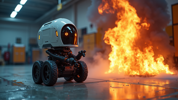 Revolutionary Seconds-Level Fire Extinguishing Robot Emerges