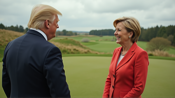 High-Stakes Trade Negotiations: Trump Meets von der Leyen