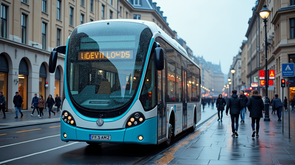 Revolutionary Korean AI Buses Hit European Roads