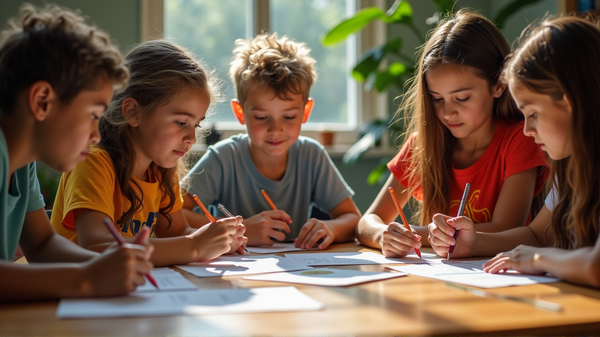 9PSB Empowers Future Financiers at LCA Summer Camp