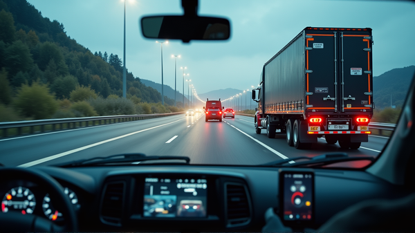 Revolutionary Tech Eases Parking Woes for Truck Drivers on I-5