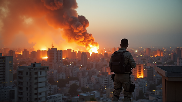 Tensions Soar as Israel Intensifies Gaza Strikes with Rubio in Town