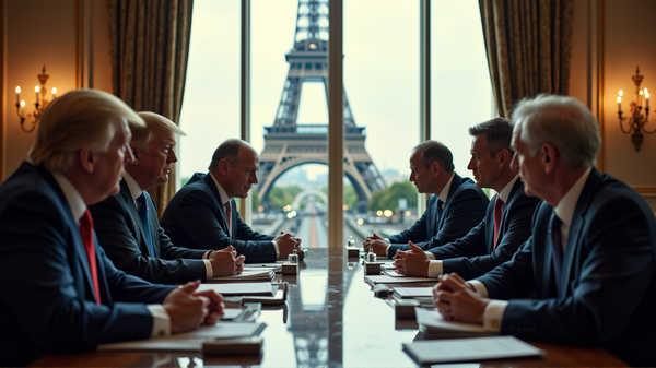 Diplomatic Chess: Trump and Zelensky Set to Meet in Paris