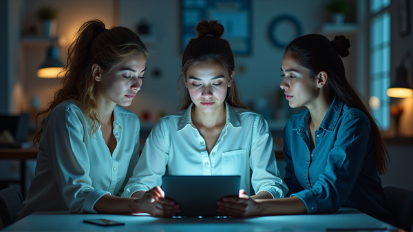 Young Women's Digital Savvy Overshadows Men in Finance but Highlights Caution